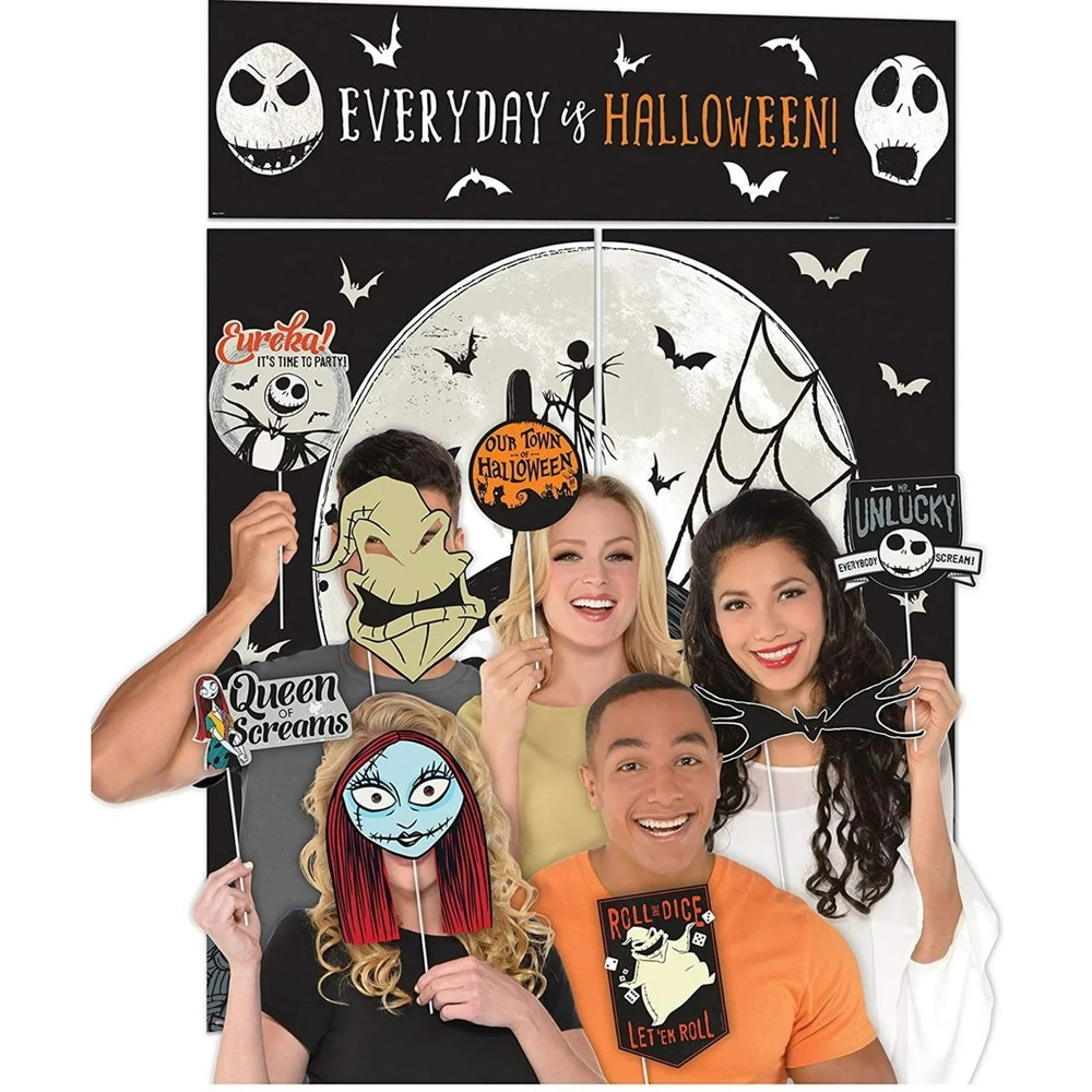 Nightmare Before Christmas Party Selfie Social Media Halloween Prop Facebook Kit